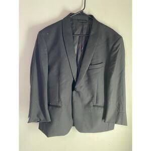 TheBLKTUX Black Suit Jacket Size 46S